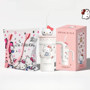산리오 텀블러 아이스컵 보온병 대용량 700ML 헬로키티 쿠로미 시나모롤 마이멜로디 대형 헬로키티 700ml 선물 가방