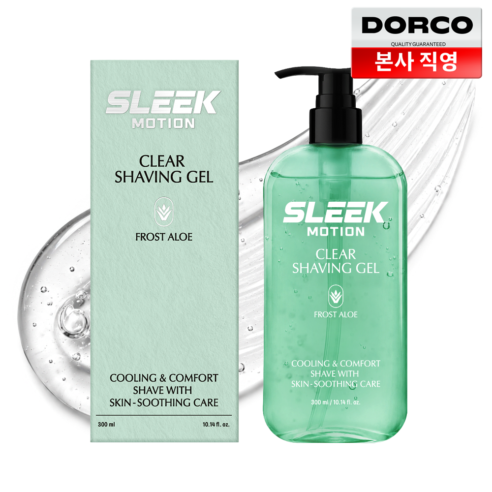 슬릭 클리어 쉐이빙젤 프로스트 알로에 300ml