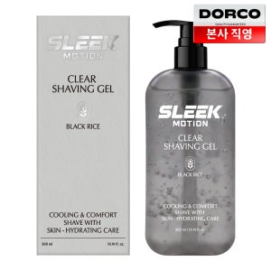 슬릭 클리어 쉐이빙젤 블랙 라이스 300ml