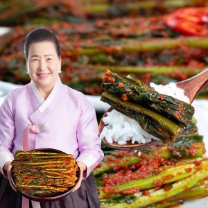 여수 돌산 갓김치 국내산 수제 전통김치 김순분명인 1.6kg, 1개