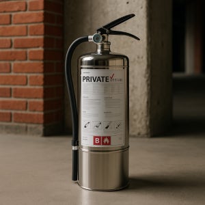 리튬 이온 배터리 소화기 3L + 보관함 / 전기화재용 전기 차 화재 전용 소화기 세트