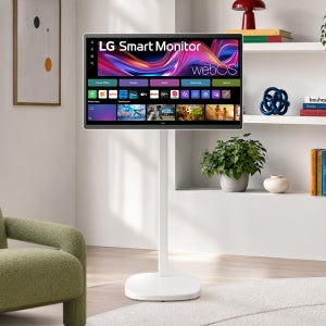 [슈럭세 최대69만] LG 스마트모니터 스윙 라이트 U8s 4K 32U880SAW.STD1 80cm(32인치) UHD 터치스크린 이동식TV