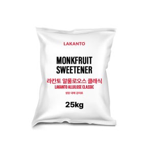 라칸토 알룰로스 클래식 분말 대용량 25kg 자체공장생산 에리스리톨 나한과 천연감미료