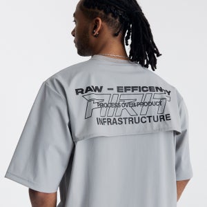 에어릿 리질리언스 벤틸레이션 기능성 남자 골프 티셔츠 AM1230 라이트그레이