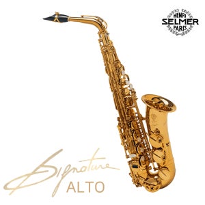 셀머 셀마 시그니처 알토 색소폰 SIGNATURE ALTO / GOLD LACQUERED 골드 래커 SELMER