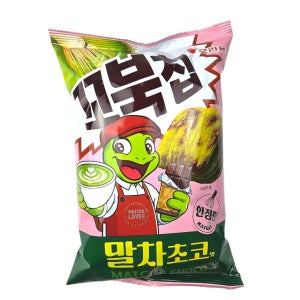 (한정판) 오리온 꼬북칩 말차초코맛 104g 네겹 바삭 간식 대란 (대)