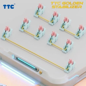 TTC Golden 스테빌라이저 도각도각 정제된 저음 타건 윤활 축 키보드 보강용