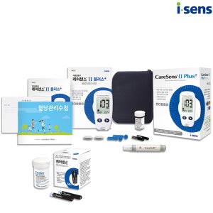[아이센스] 케어센스2혈당측정기 풀세트+시험지110매