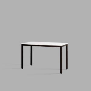 두닷 콰트로책상 학생 사무용 원룸 다용도 일자형 책상 1200x600mm, 에어화이트+딤블랙
