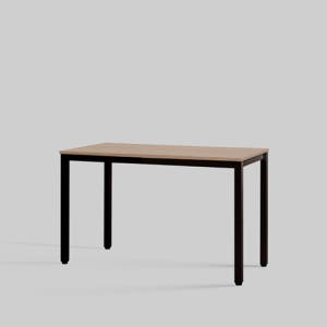 [두닷] 콰트로 책상 1200x600mm, 덴버오크+딤블랙