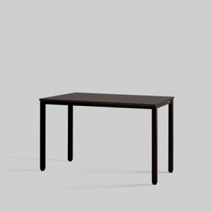 [두닷] 콰트로 책상 1200x600mm, 블랙오크+딤블랙