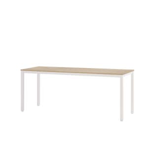 [두닷] 콰트로 책상 1800x800mm, 덴버오크+에어화이트