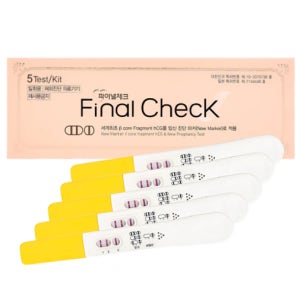 쓰리라인 임테기 세줄 임신 테스트기 임신 체크 진단 검사 세줄 테스터 임태기 5개입