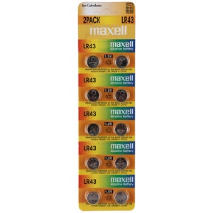 맥셀 LR건전지 LR-43(무수은)