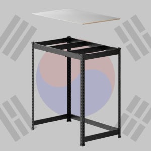 무볼트렉 공간 활용 1단 철제 선반 창고 1500 400 1500 mm 하남 1단건조기 철제 앵글 병렬 150 x 40 150 가정용 꿀템 사용하기 편한 신한 대학교 경기 스피드랙