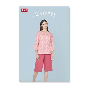 비와이씨 BYC 모시메리 하모니 7부 여반팔 파자마세트 5552