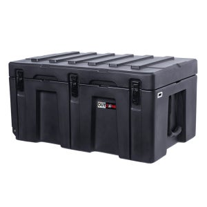 밀리터리 방습 블랙 캠핑 트렁크 수납 액세서 탄통 미군 B. 트라이프루프 66L 러기지블랙