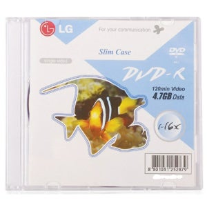 영상기록 공용디스크 DVR 120min DVD전용