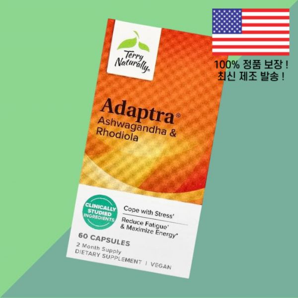 테리 내추럴 <b>어댑트</b>라 60캡슐 Terry Naturally