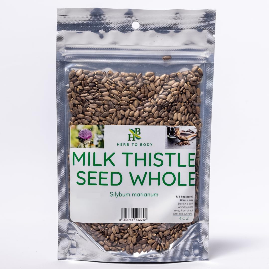 허브 투 바디 <b>밀크씨슬 씨드</b> 통째로 4oz