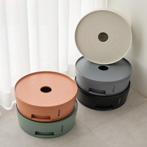 벨라가든 국내유일 3L 대용량 트리저브 화분받침대 이동식 바퀴 대형 화분받침 원형