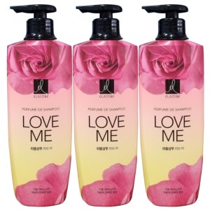 대용량 엘라스틴 러브미 퍼퓸 샴푸 600ml x3개