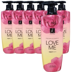 대용량 엘라스틴 러브미 퍼퓸 샴푸 600ml x10개