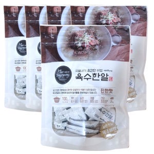 해통령 육수한알 진한맛 100g x5개 간편 멸치 육수알