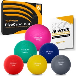 Driveline 메디신볼 웨이트볼 2kg 헬스 손잡이 트레 A. 갈색1.1파운드0.5kg