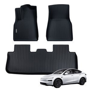 카마루 테슬라 모델Y 주니퍼 실내 트렁크 TPE 매트 1+2열