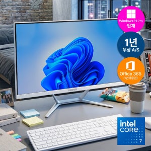 올인원 일체형PC 24형 60cm i7-7 윈11 NVMe 키마