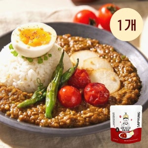 사평 숙성 진한 맛 저수분 일본카레 키마카레 매콤한맛, 200g, 1개