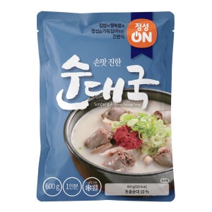 초원식품 정성온 순대국 600g 10개