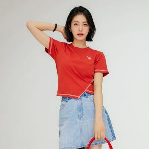 [신예은PICK] (W) 더블린 반팔 티셔츠 레드
