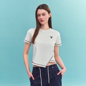 [세터] (W) 더블린 반팔 티셔츠 크림
