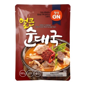 업소용 얼큰순대국 600g 10개 대용량