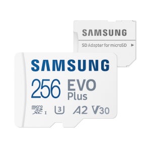 삼성 마이크로 SD카드 EVO Plus 외장메모리카드 microSD 256GB
