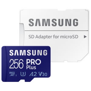 삼성 microSD 256기가 PRO PLUS 핸드폰 블랙박스 고프로 메모리 256GB