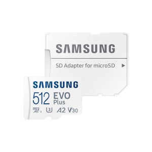 삼성 마이크로 SD카드 EVO Plus 외장메모리카드 microSD 512GB