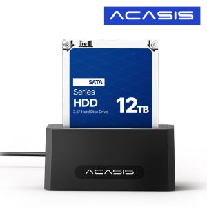 아카시스 EC5351 SAS SATA 도킹스테이션 아이언 울프 하드디스크 12TB
