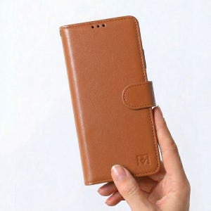 국내 생산 폰누리 천연소가죽 카드 지갑 다이어리 케이스 BBG 브라운, LG Q92