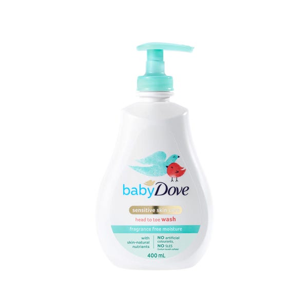 베이비도브 탑투토 바디워시 프래그런스 프리 400ML