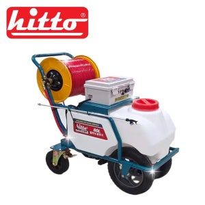 히토 HT6000(HT11108) 12V 고압 밀차식 충전분무기 60L 이동식 농약 제초