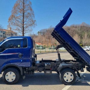 봉고3 1톤 덤프 트럭 4륜 유압PTO식 적재함 보강 복륜작업완료