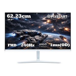 픽셀아트 PIXELART X2524W 화이트 Fast VA 게이밍 240HZ HDR 게이밍 무결점