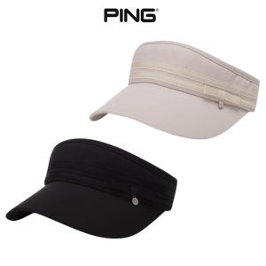 핑 골프웨어 PING 여성 봄 가을 테잎 썬바이저 썬캡 D3CP052