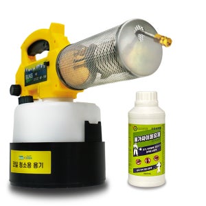 연막기 벅스포거 소형 미니 BF-100S + 살충제 500ml 휴대용 방역 연무 연막소독기 국내 생산