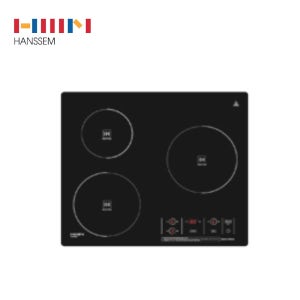 한샘 하이브리드 전기레인지 쿡탑 3구(인덕션2+하이라이트1) CTB-HS413P