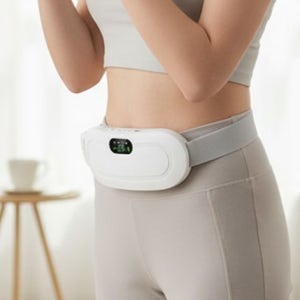 휴대용 온열 진동 마사지기 무선 벨벳안감 3단계 온도조절 LJ-Y703
