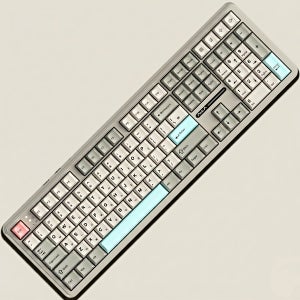 사무실 저소음 기계식 무소음 독거미 풀배열 조용한 컴퓨터 자판기 레트로 유선 사무용 키보드